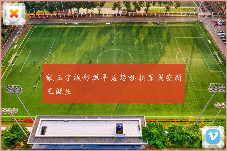 张玉宁读秒扳平后怒吼北京国安新王诞生