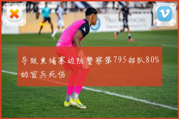 导致柬埔寨边防警察第795部队80%的官兵死伤